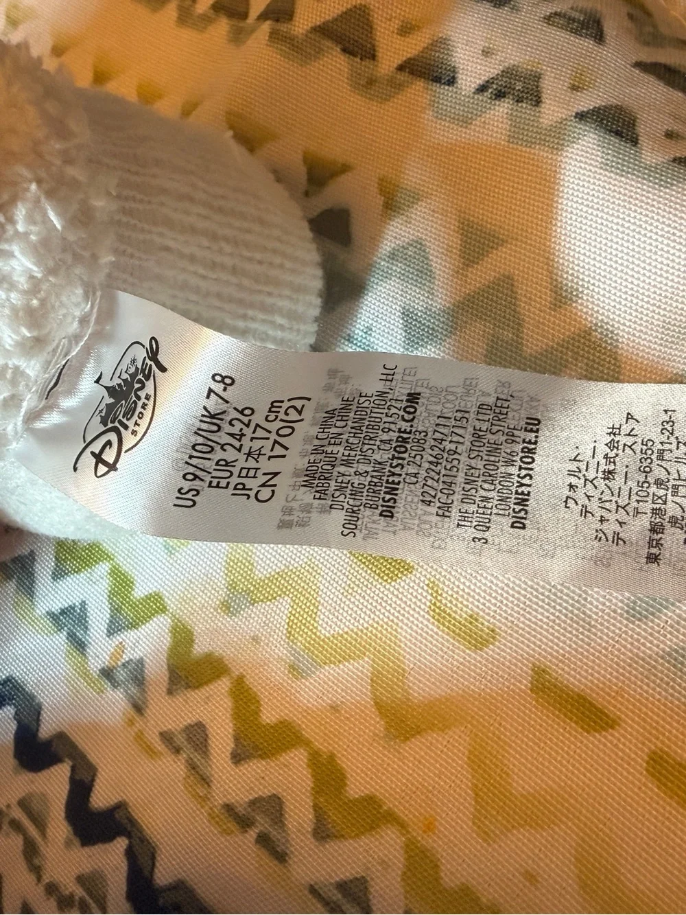Disney store Aristo cats Marie Slippers/socks Size 9/10